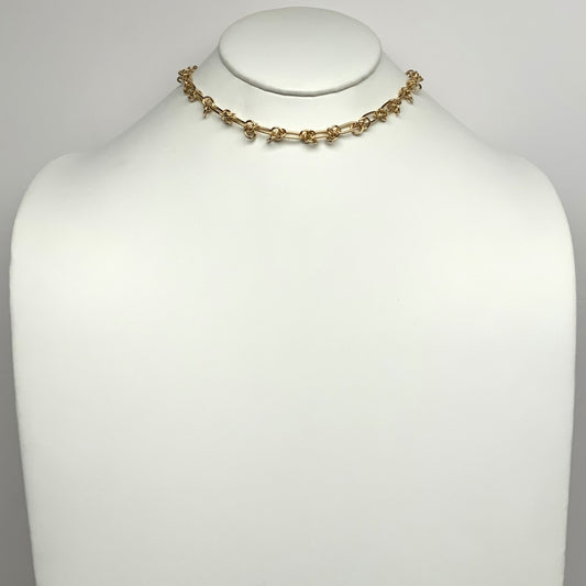 Chain Cluster Necklace