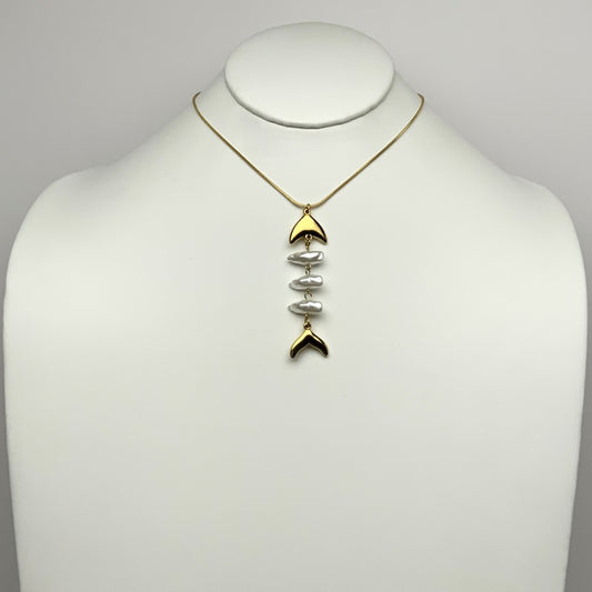Fish Nautical Pendant Necklace