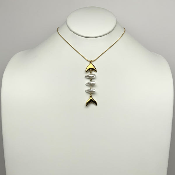 Fish Nautical Pendant Necklace