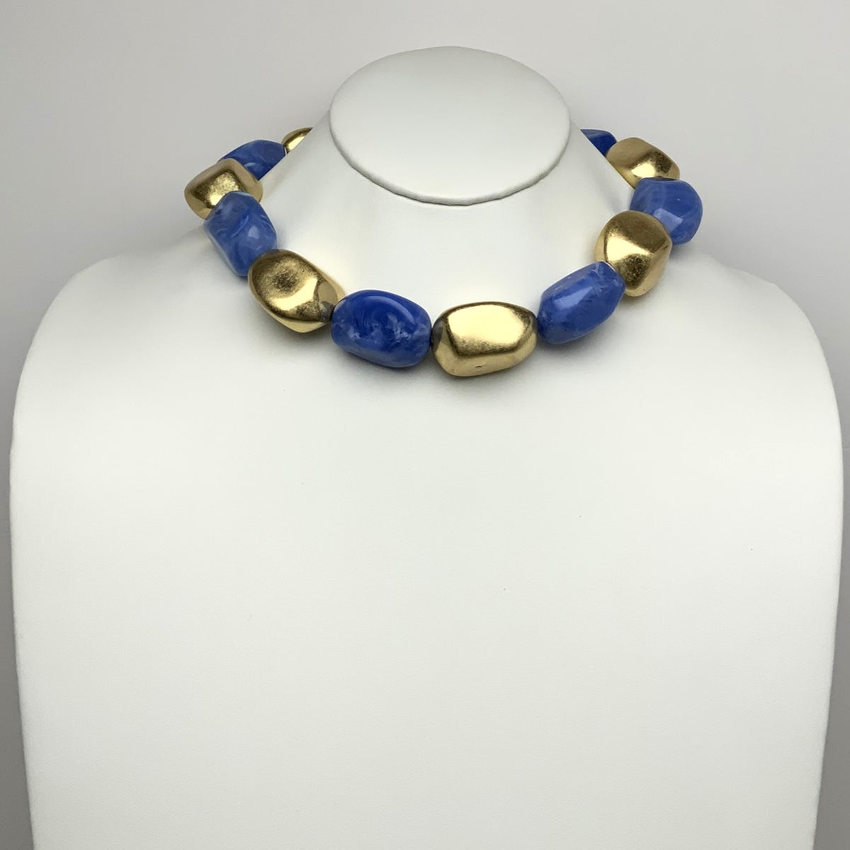 Chunky Lucite Stone Necklace