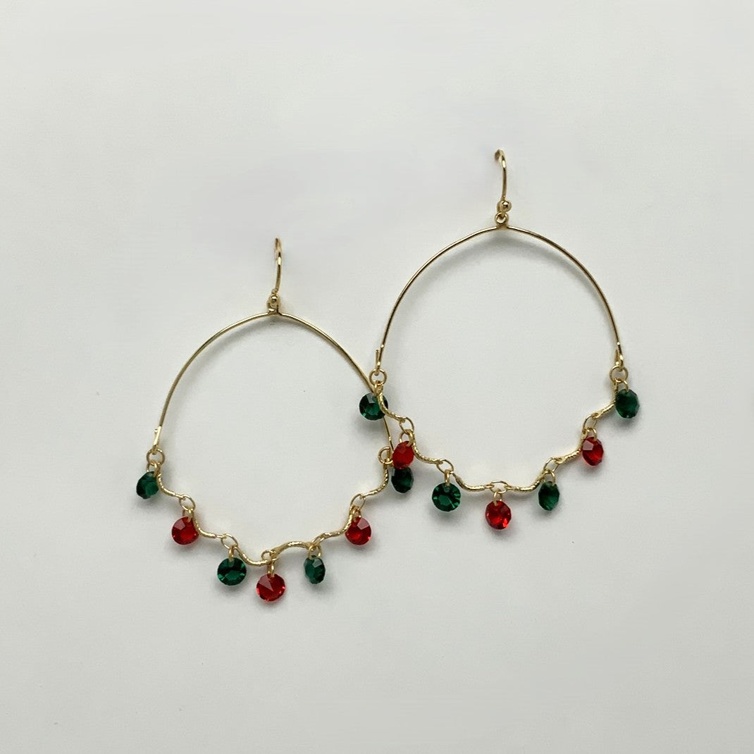Holiday Drop Dangle Earrings