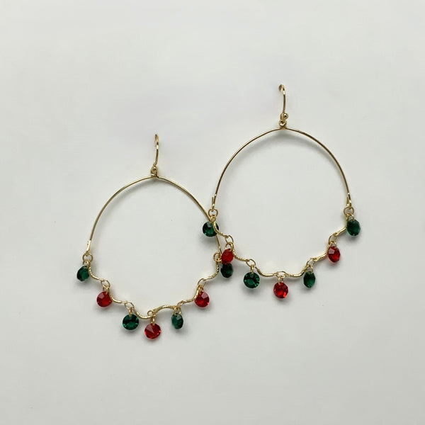 Holiday Drop Dangle Earrings