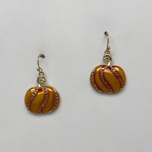 Pumpkin Bling Earrings