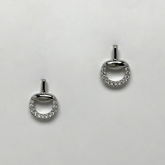 Semi Circle Dangling Earrings