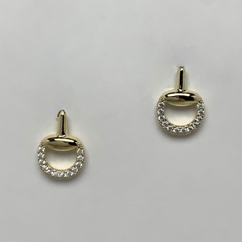 Semi Circle Dangling Earrings