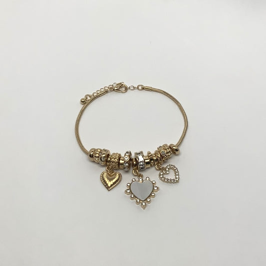 Heart Charm Bracelet