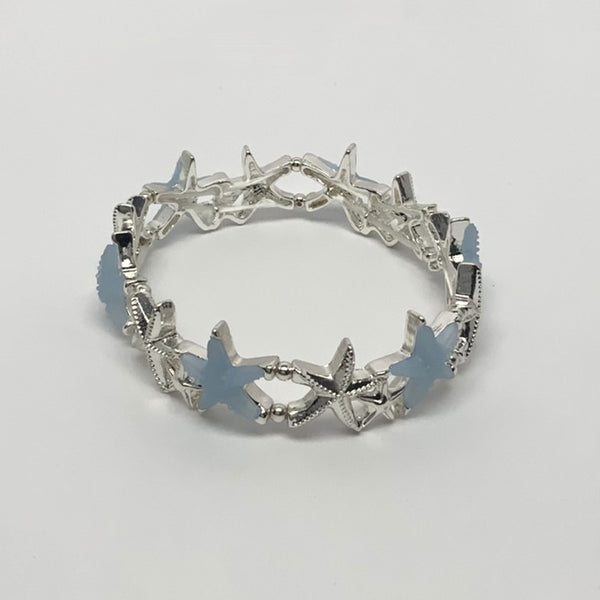 Matte Enamel Starfish Bracelet