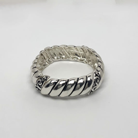 Western Twisted Swirl Chunky Bracelet