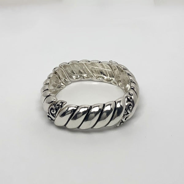 Western Twisted Swirl Chunky Bracelet
