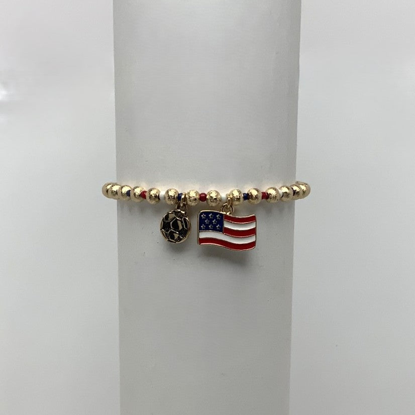 U.S Patriotic Flag Bracelet