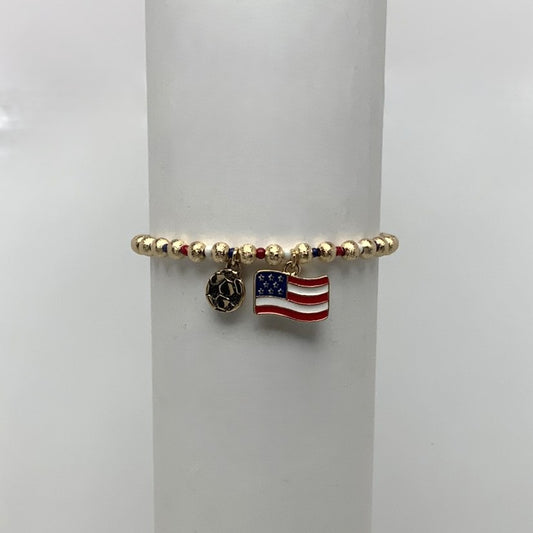 U.S Patriotic Flag Bracelet