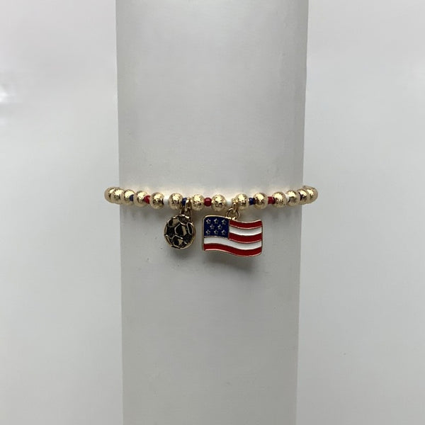 U.S Patriotic Flag Bracelet