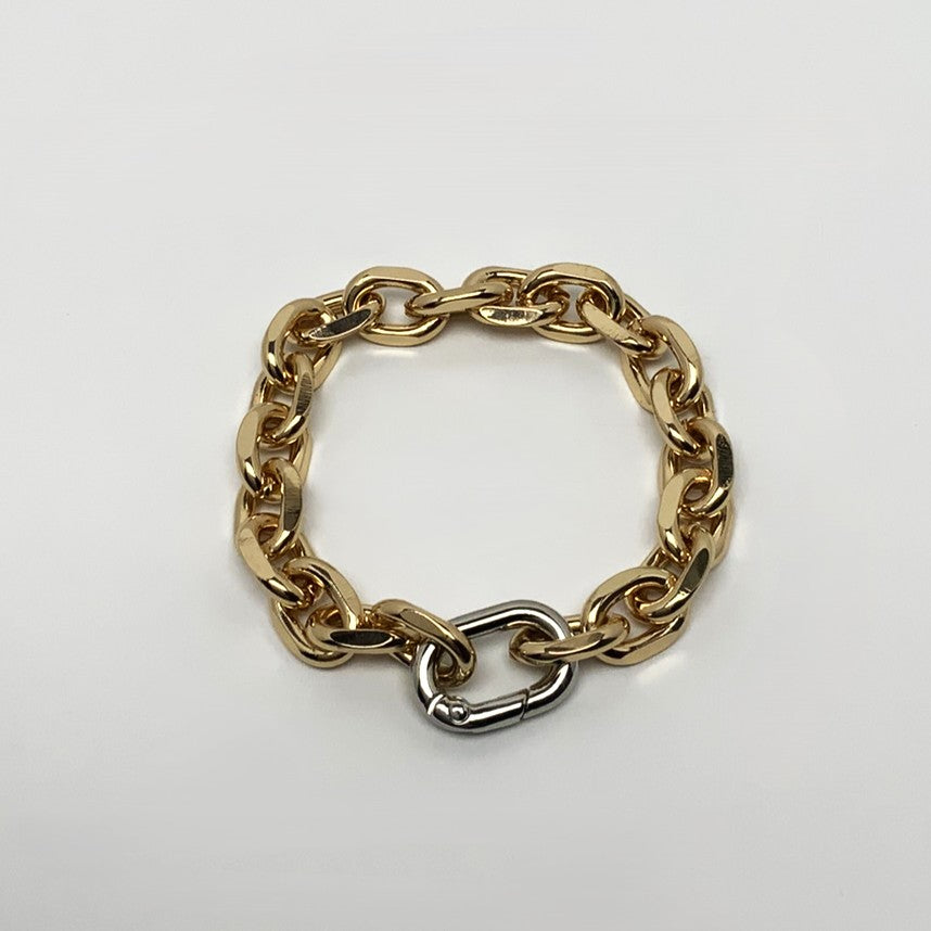 Chunky Interlinked Chain Bracelet