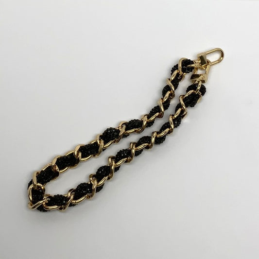 Bling Interlinked Design Keychain