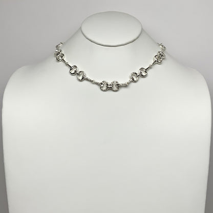 Horse Bit w/Stone Necklace