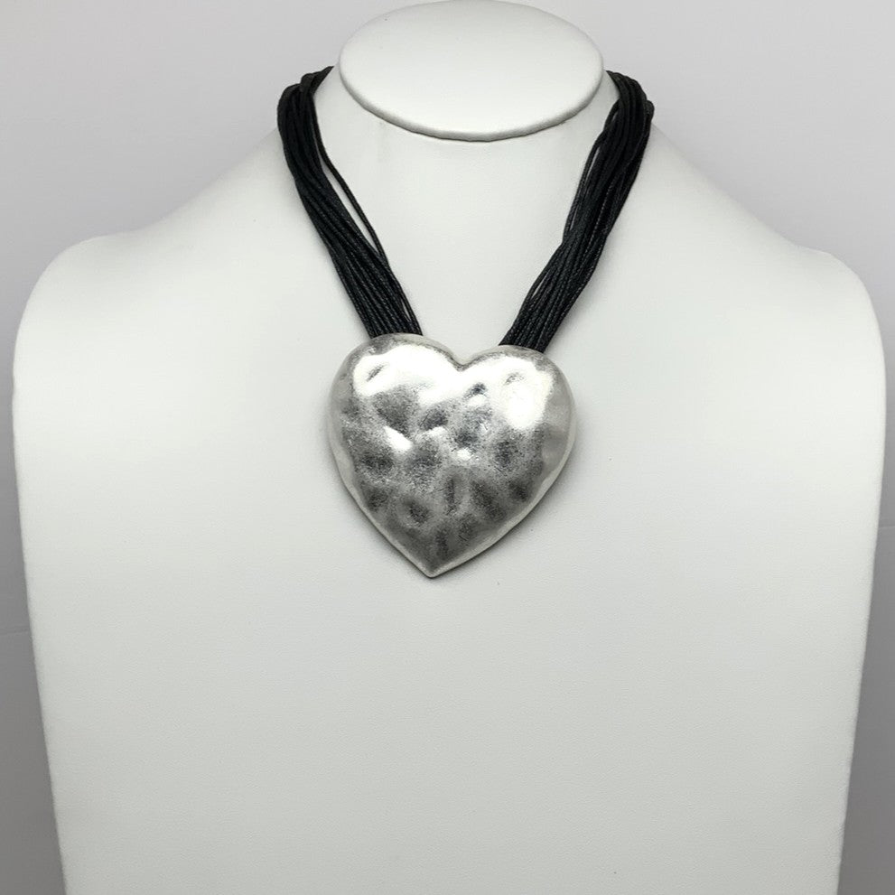 Rustic Heart Necklace