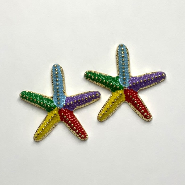 Starfish Statement Earrings