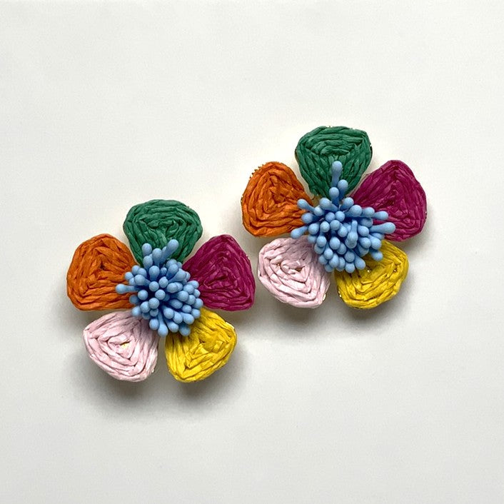 Twine Flower Earrings
