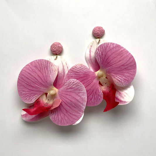 Tropical Flower Earrings