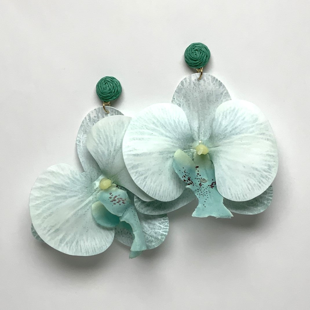 Tropical Flower Earrings