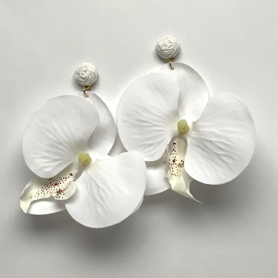 Tropical Flower Earrings