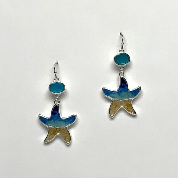 Beach Starfish Earrings