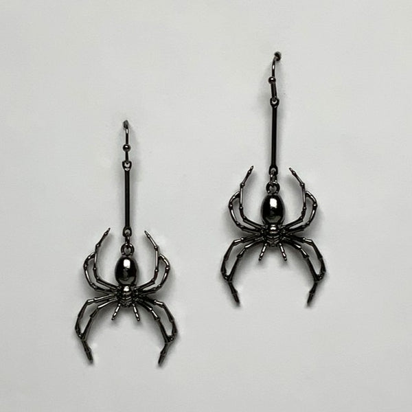 Dangling Spider Earrings