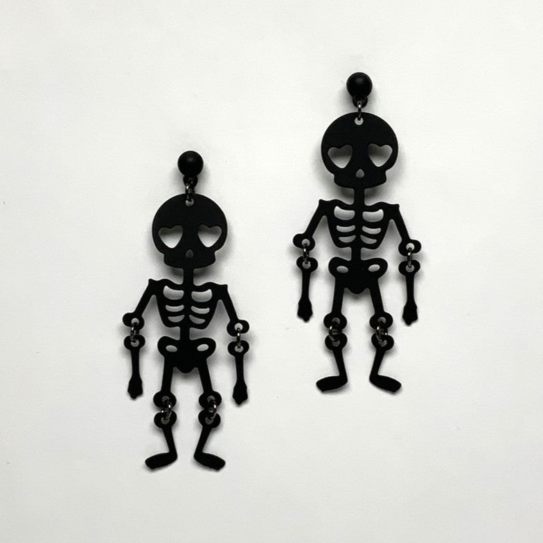 Dangly Skeleton Earrings