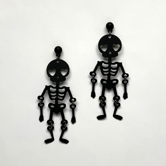 Dangly Skeleton Earrings
