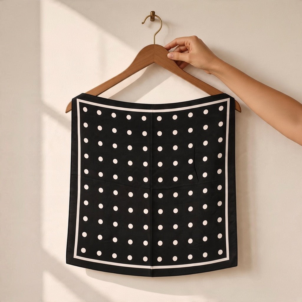 Polka Dot Scarf