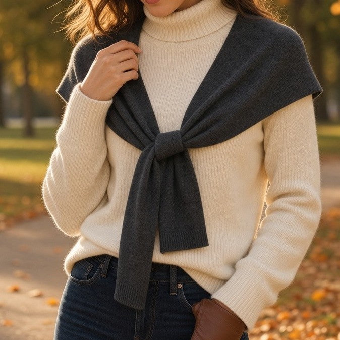 Shoulder Sweater Scarf