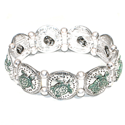 Turtle Disc Bracelet