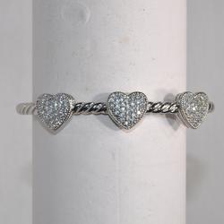 Spiral Heart Bracelet