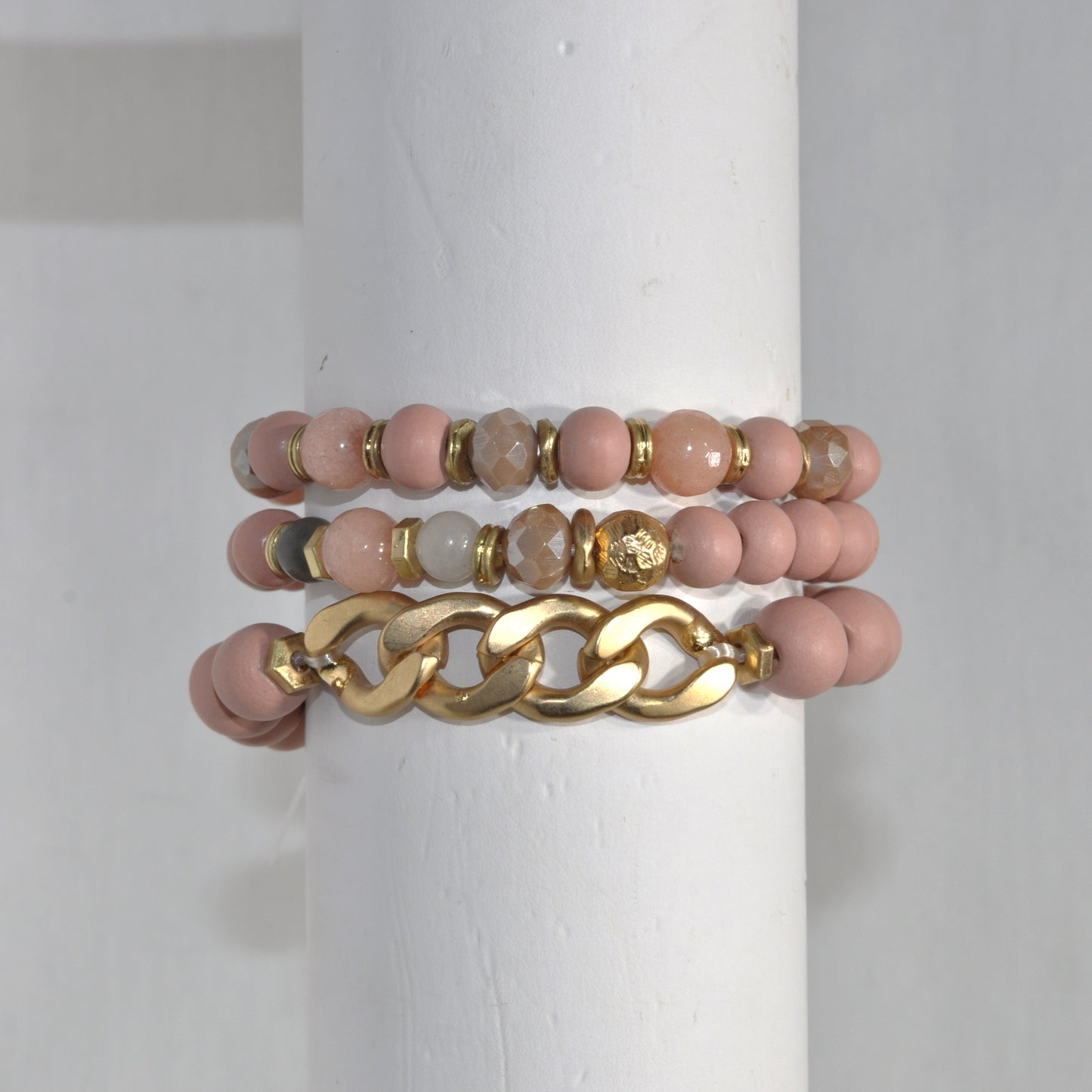 3 Layer Bead Bracelet