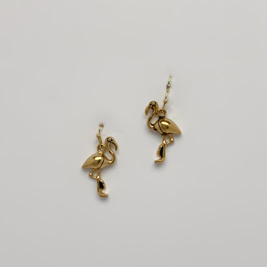 Flamingo Drop Earrings