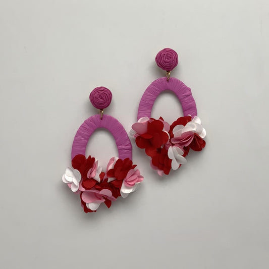 Floral Drop Earrings