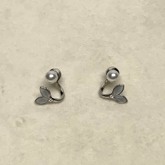 Dolphin Tail Cuff Earring