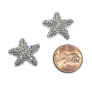 Pave Starfish Stud Earring