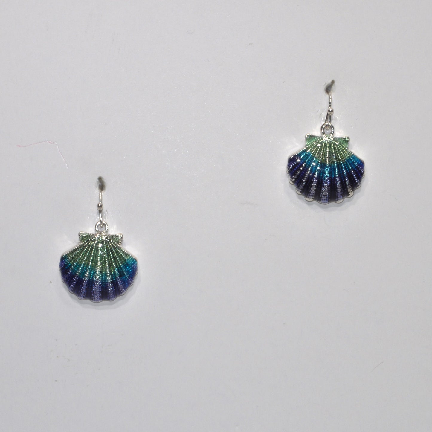 Enamel Shell Earring