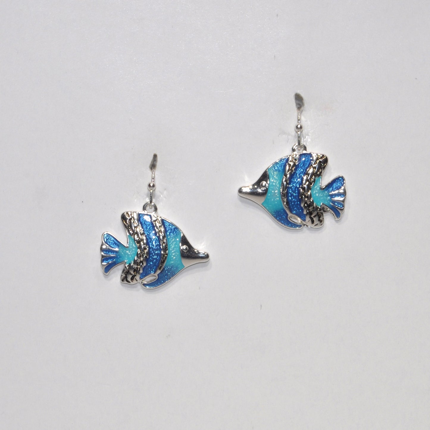 Enamel Fish Earrings