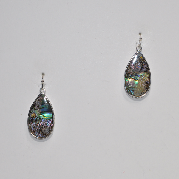 Abalone Tear Drop Earring