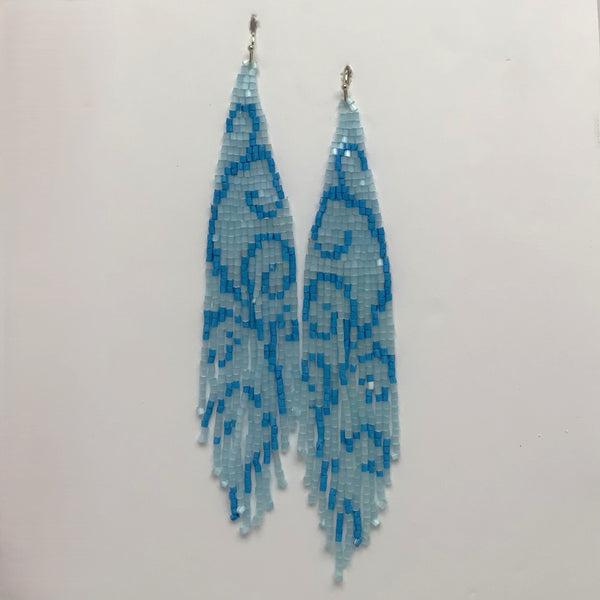 Long Tube Bead Tassel