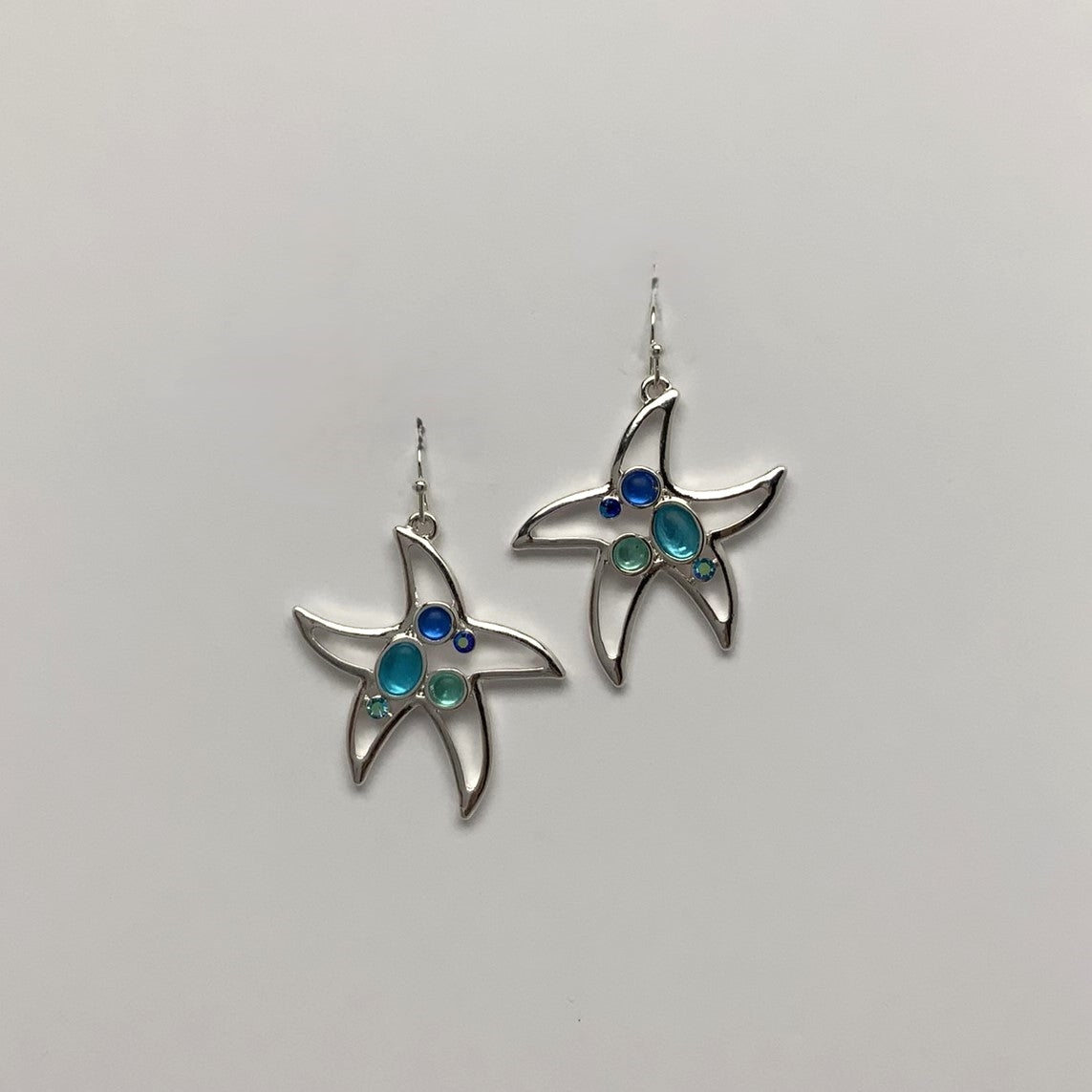 Starfish and Stones Earrings