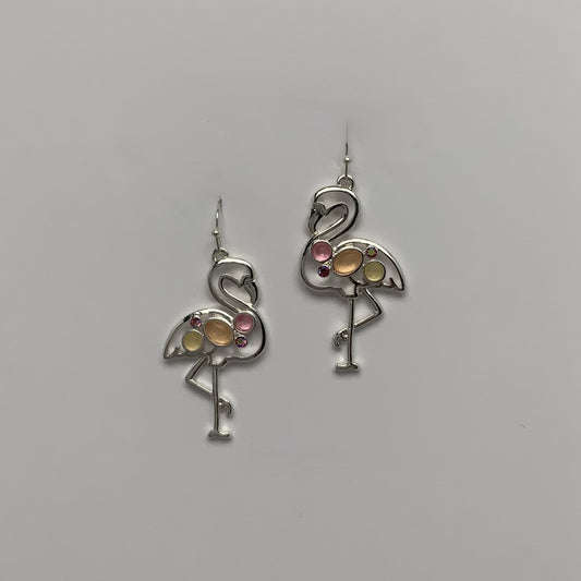 Flamingo Drop Earrings