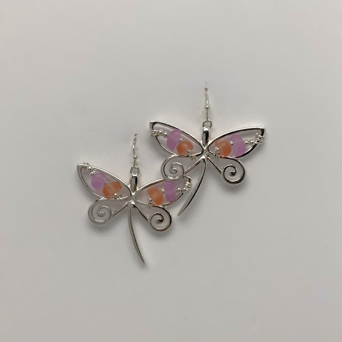 Dragonfly Drop Earrings