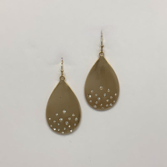 Crystal Tear Drop Earrings