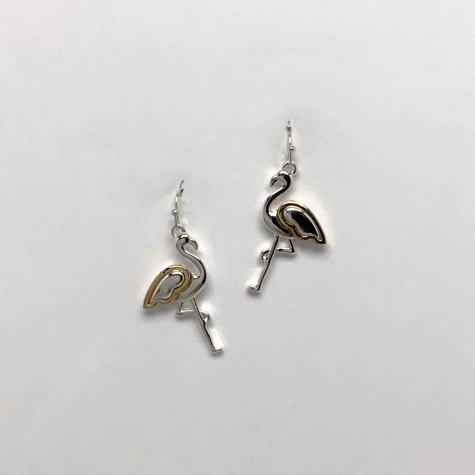 Flamingo Drop Earrings