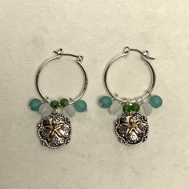 Sanddollar Earring