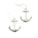 Metal Anchor Earrings