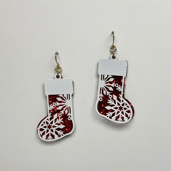 Christmas Stocking Earring